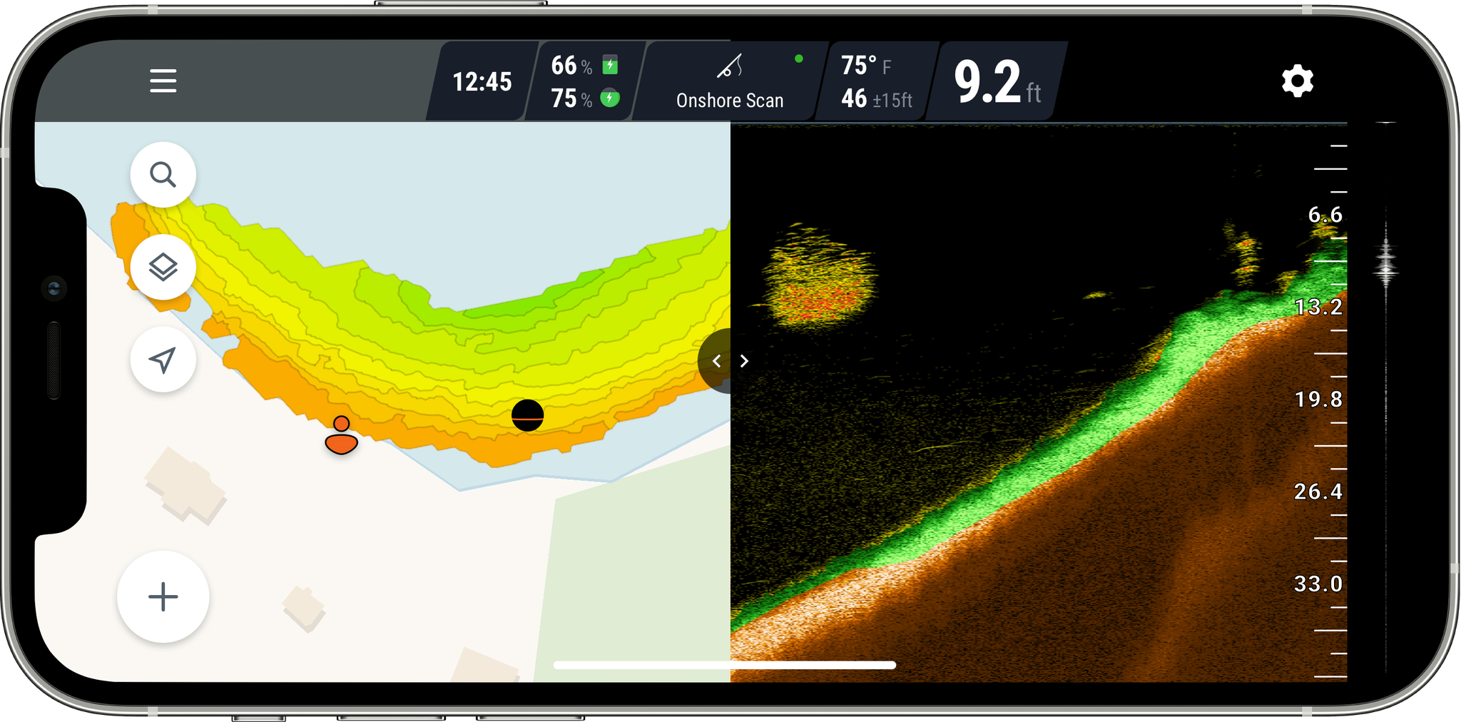 Deeper, Smart Sonar PRO+2, Sonar, Yes, Black