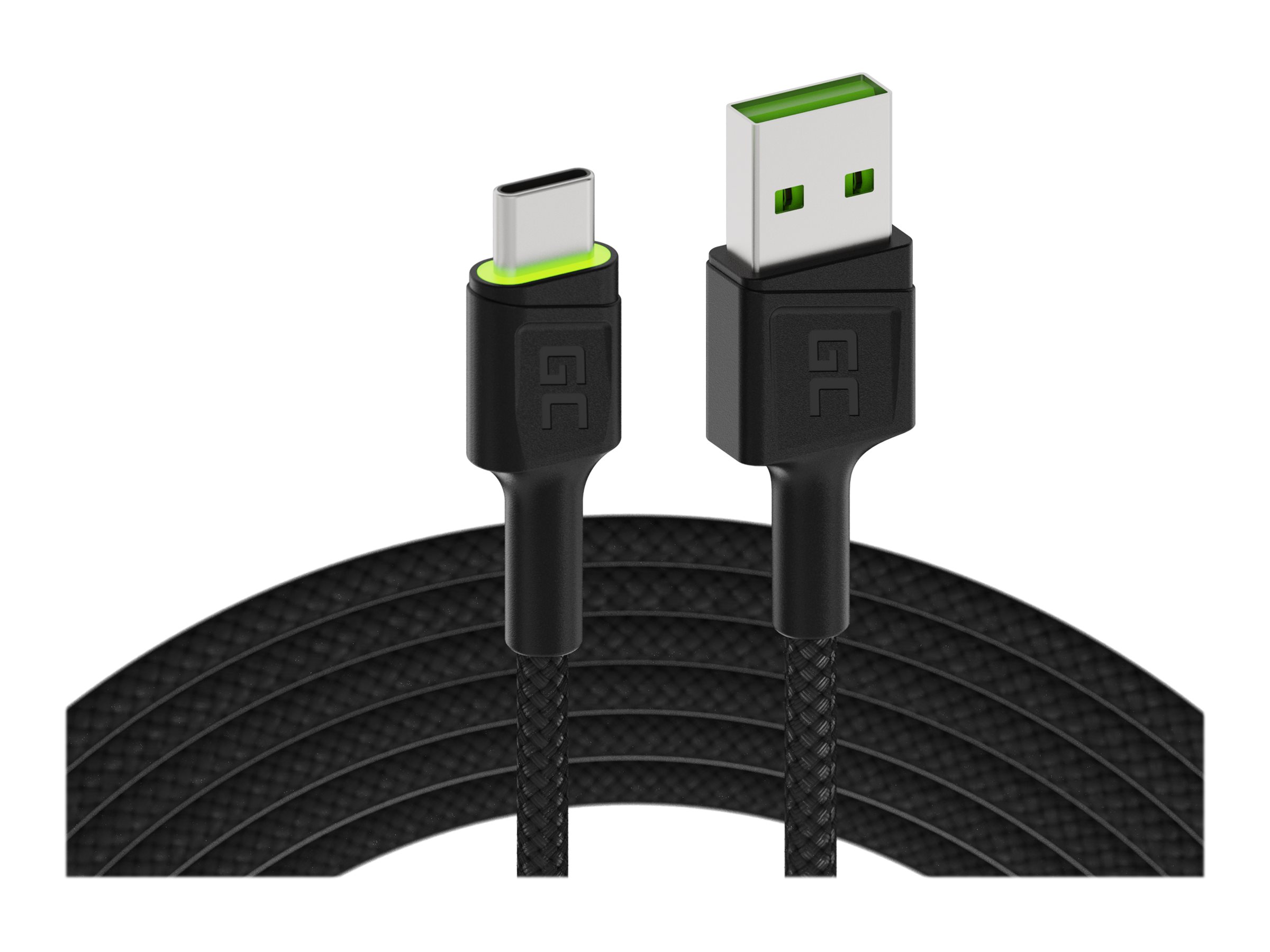 GREENCELL Cable GC Ray USB - USB-C