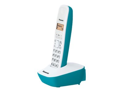 Panasonic, Cordless phone, KX-TG1611FXC, Built-in display, Caller ID, White, Conference call, Wireless connection