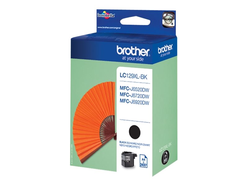 Brother LC129XLBK,  Tindikassett, Black