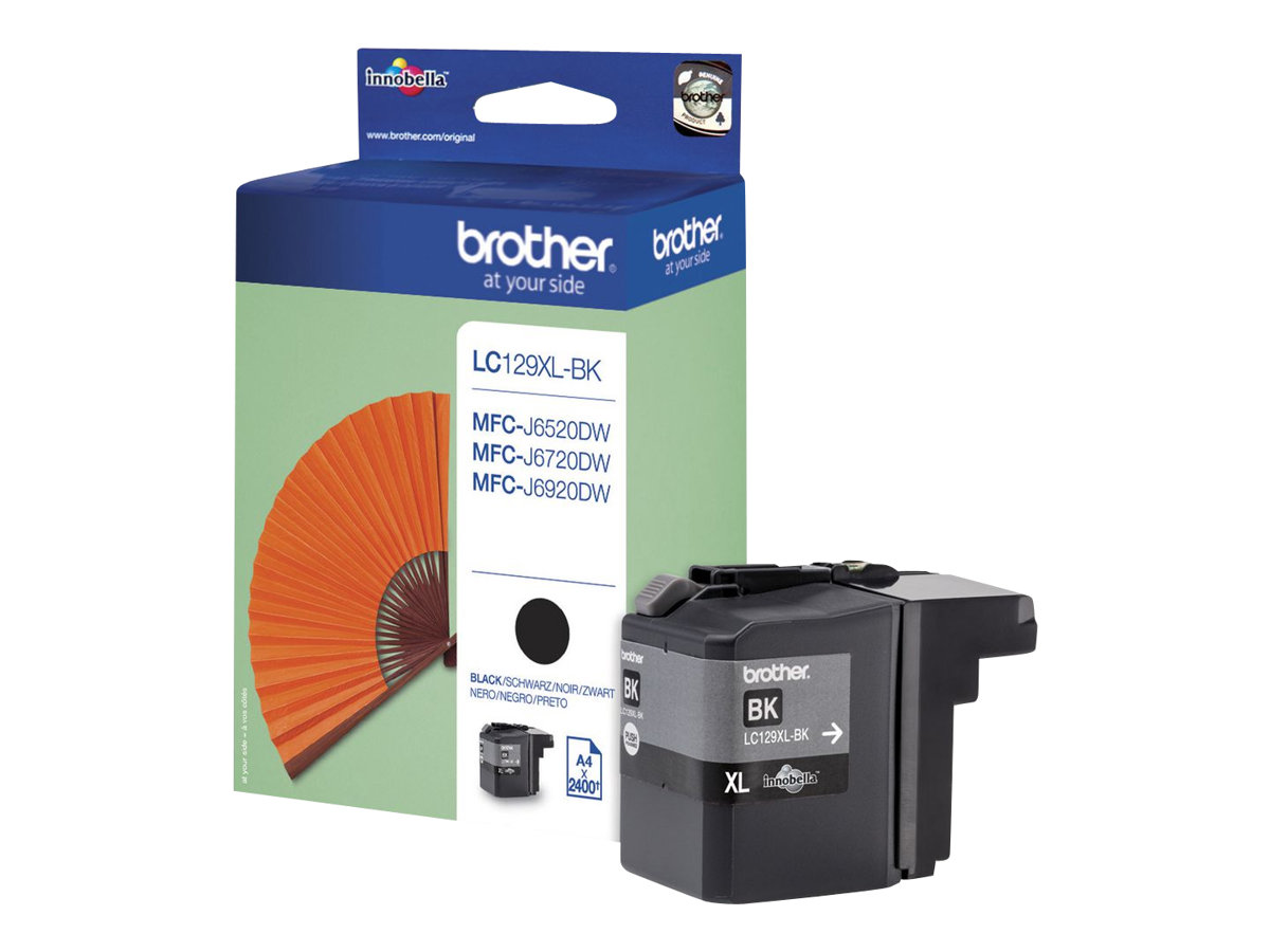 Brother LC129XLBK,  Tindikassett, Black