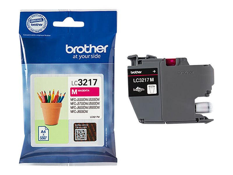 BROTHER LC-3217M Ink Magenta (550 pages)