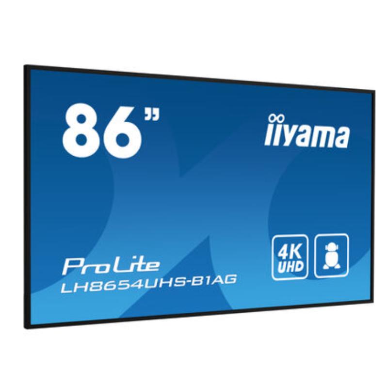 iiyama ProLite To Be Updated PC lamekuvar 2,17 m (85.6") 3840 x 2160 pikslit 4K Ultra HD LED Must