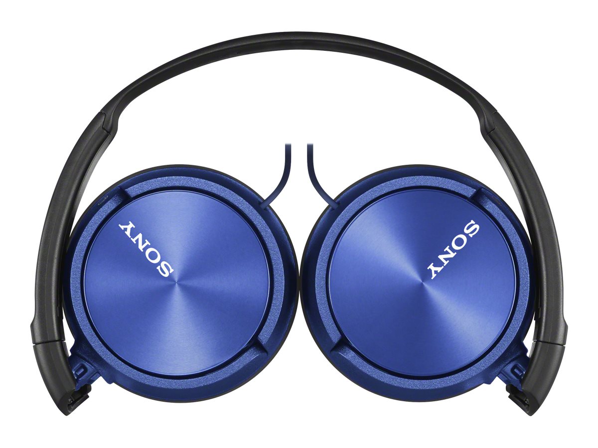 Sony, Foldable Headphones, MDR-ZX310, Headband/On-Ear, Blue