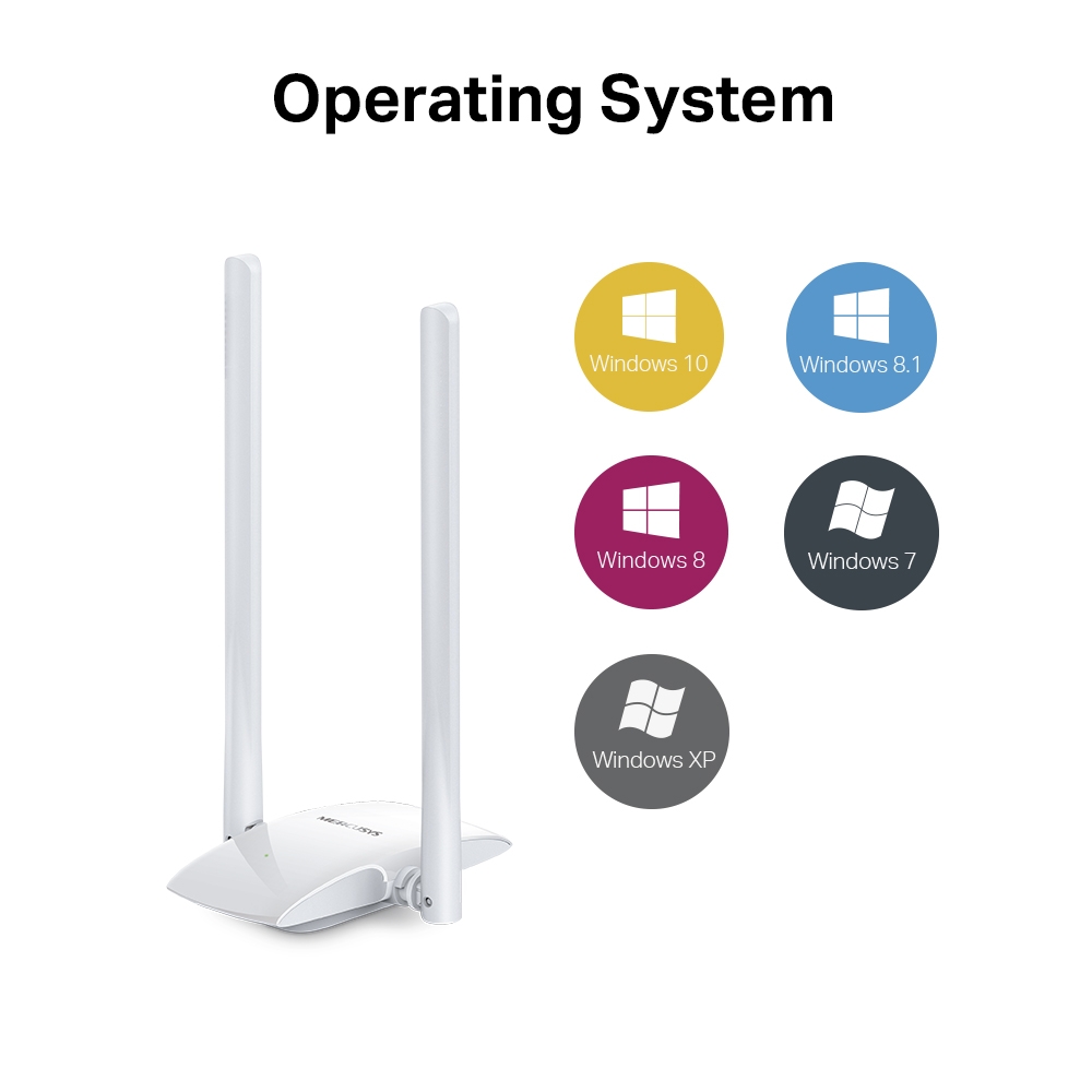 Mercusys, High Gain Wireless USB Adapter, MW300UH