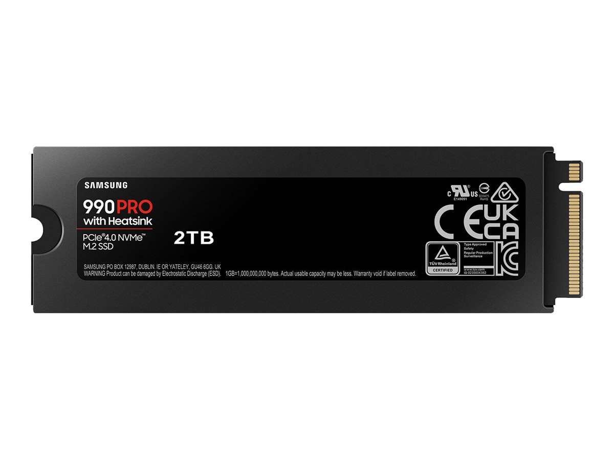 M.2 2TB Samsung 990 PRO Heatsink NVMe PCIe 4.0 x 4 retail