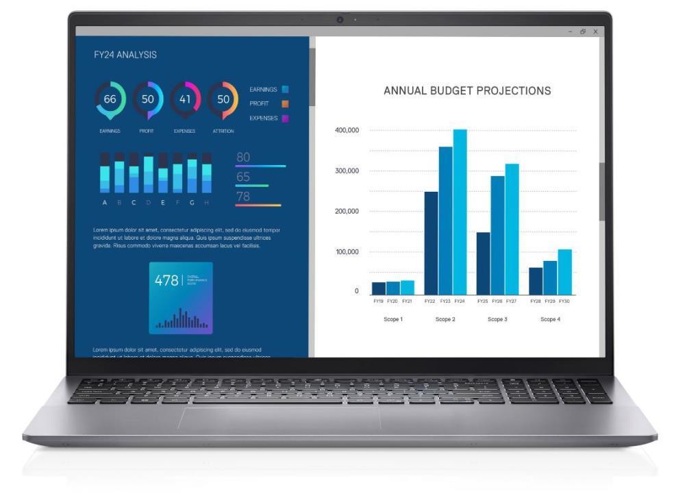 DELL Notebook, Vostro, 5630, CPU  Core i5, i5-1340P, 1900 MHz, 16", 1920x1200, RAM 8GB, DDR5, 4800 MHz, SSD 256GB, Intel Iris Xe Graphics, Integrated, NOR, Card Reader SD, Windows 11 Pro, Titanium Grey, 1.9 kg, N1007VSÜLEARVUTI5630EMEA01NORD