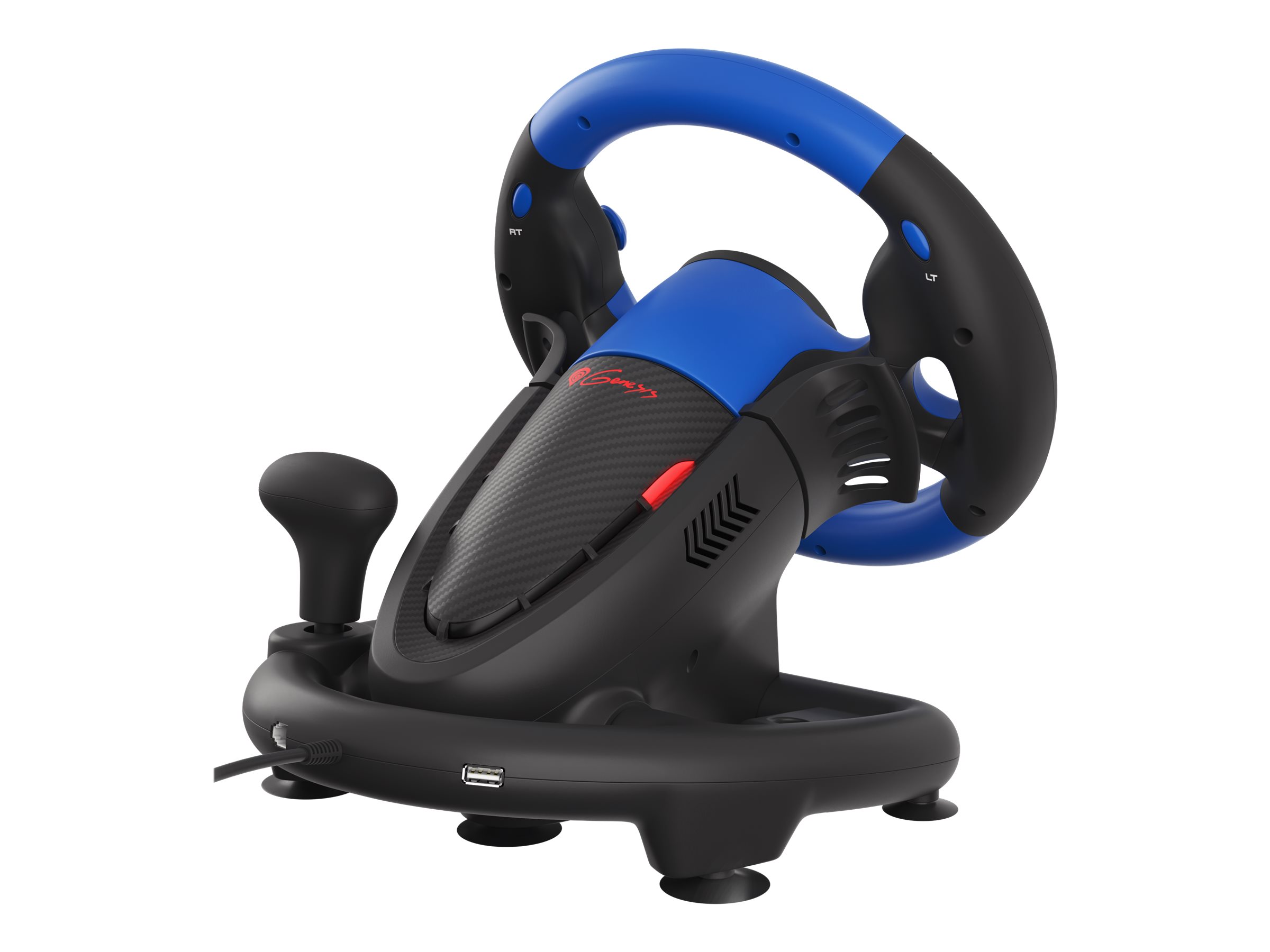 Genesis,  Rool, Seaborg 350, Blue/Black, Game racing wheel