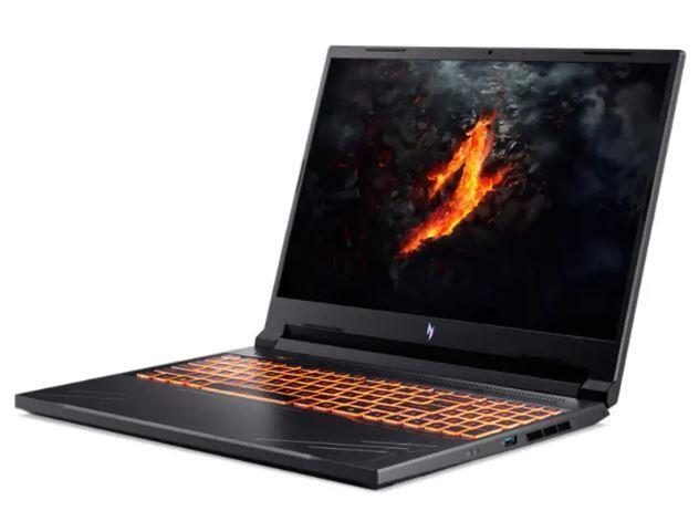 ACER Notebook, Nitro, ANV16-41-R411, CPU  Ryzen 5, 8645HS, 4300 MHz, 16", 2560x1600, RAM 16GB, DDR5, SSD 1TB, NVIDIA GeForce RTX 4060, 8GB, ENG, Windows 11 Home, Black, 2.5 kg, NH.QP0EL.001