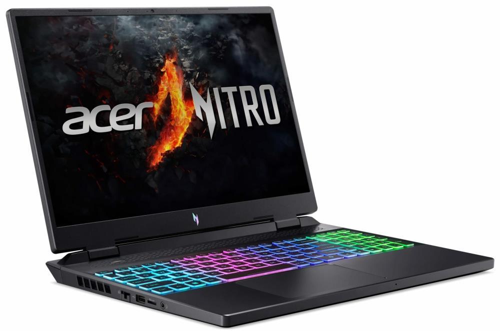 ACER Notebook, Nitro, AN16-42-R1CK, CPU  Ryzen 7, 8845HS, 3800 MHz, 16", 2560x1600, RAM 16GB, DDR5, SSD 1TB, NVIDIA GeForce RTX 4070, ENG, Card Reader microSD, Windows 11 Home, Black, 2.65 kg, NH.QPLEL.001