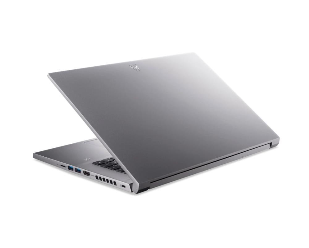 ACER Notebook, Predator Triton, PTN16-51-97A9, CPU  Core Ultra, u9-185H, 2300 MHz, 16", 2880x1800, RAM 32GB, LPDDR5x, SSD 1TB, NVIDIA GeForce RTX 4070, ENG, Card Reader microSD, Windows 11 Home, Silver, 2.05 kg, NH.QPPEL.001