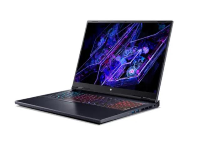 ACER Notebook, Predator, Helios Neo, PHN18-71-94YX, CPU  Core i9, i9-14900HX, 2200 MHz, 18", 2560x1600, RAM 16GB, DDR5, 5600 MHz, SSD 1TB, NVIDIA GeForce RTX 4070, 8GB, ENG, Card Reader Micro SD, Windows 11 Home, Black, 3.4 kg, NH.QR5EL.001