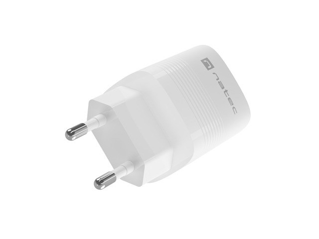 NATEC Charger Ribera GaN USB-A+USB-C 30W