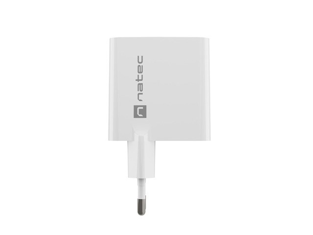 NATEC Charger Ribera GaN USB-A+USB-C 65W