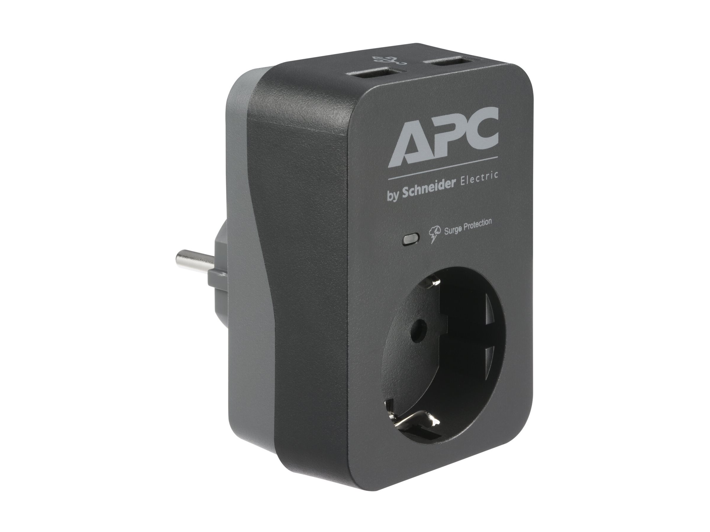 APC PME1WU2B-GR liigpinge kaitsevahend Must, Hall 1 vahelduvvoolu kontakt 230 V