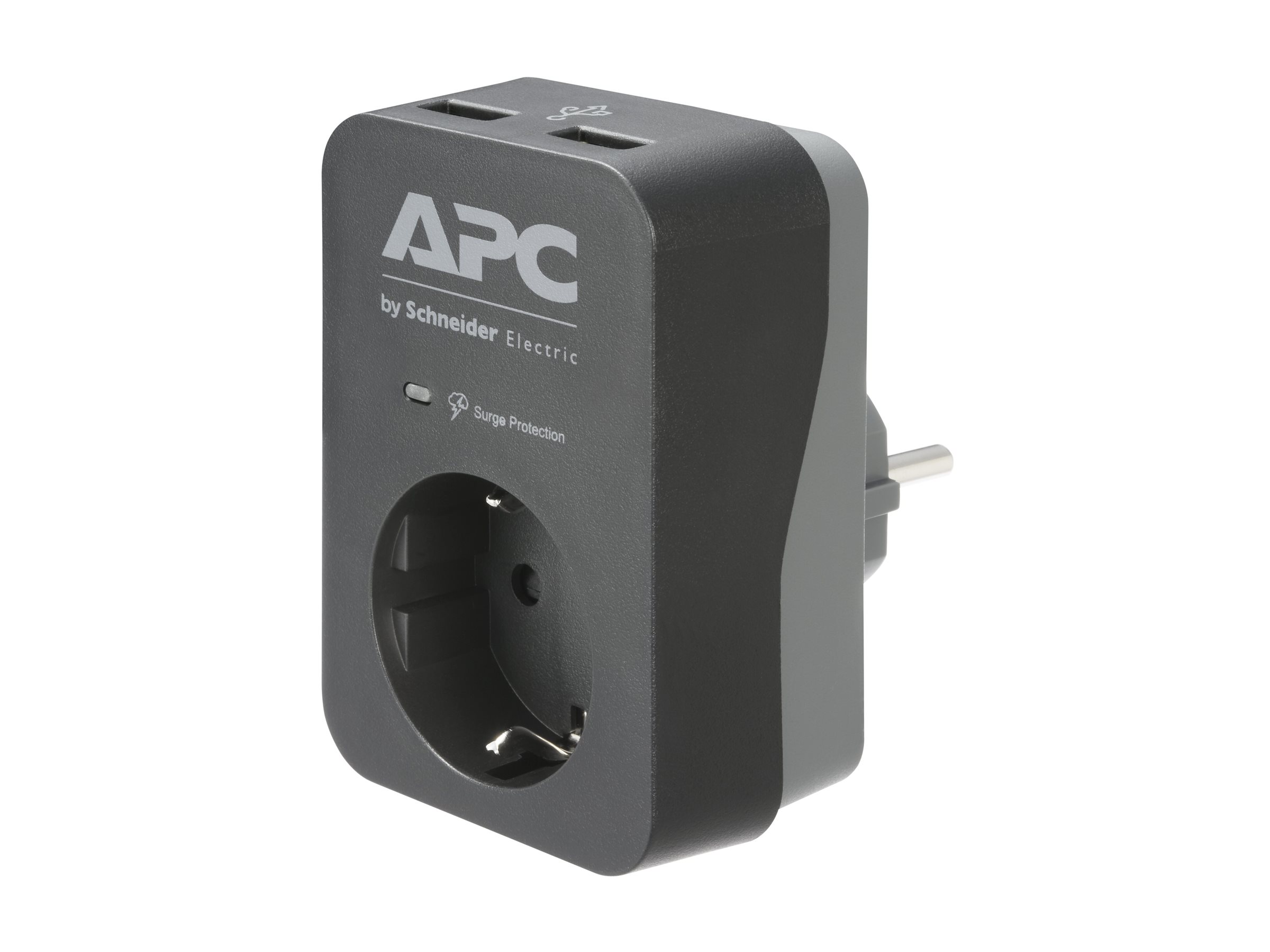 APC PME1WU2B-GR liigpinge kaitsevahend Must, Hall 1 vahelduvvoolu kontakt 230 V