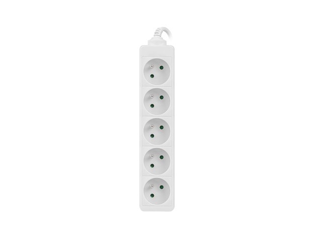 LANBERG POWER STRIP 1.5M WHITE, 5X 230V PL