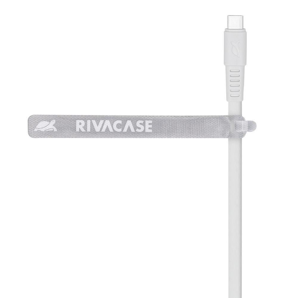 RIVACASE Kaabel USB-C TO USB-C 2.1M/WHITE PS6005 WT21