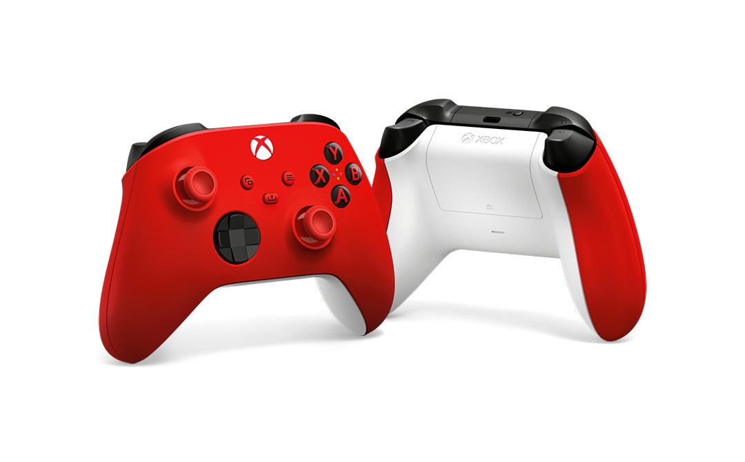 Microsoft Xbox Wireless Controller Red Bluetooth/USB Gamepad Analogue / Digital Xbox, Xbox One, Xbox Series S, Xbox Series X