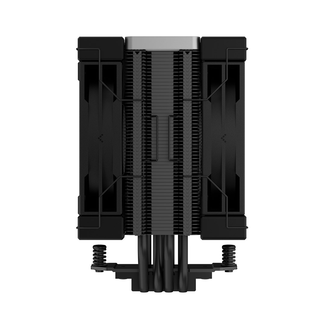 DeepCool AK400 ZERO DARK PLUS Protsessor Õhujahuti 12 cm Must 1 tk