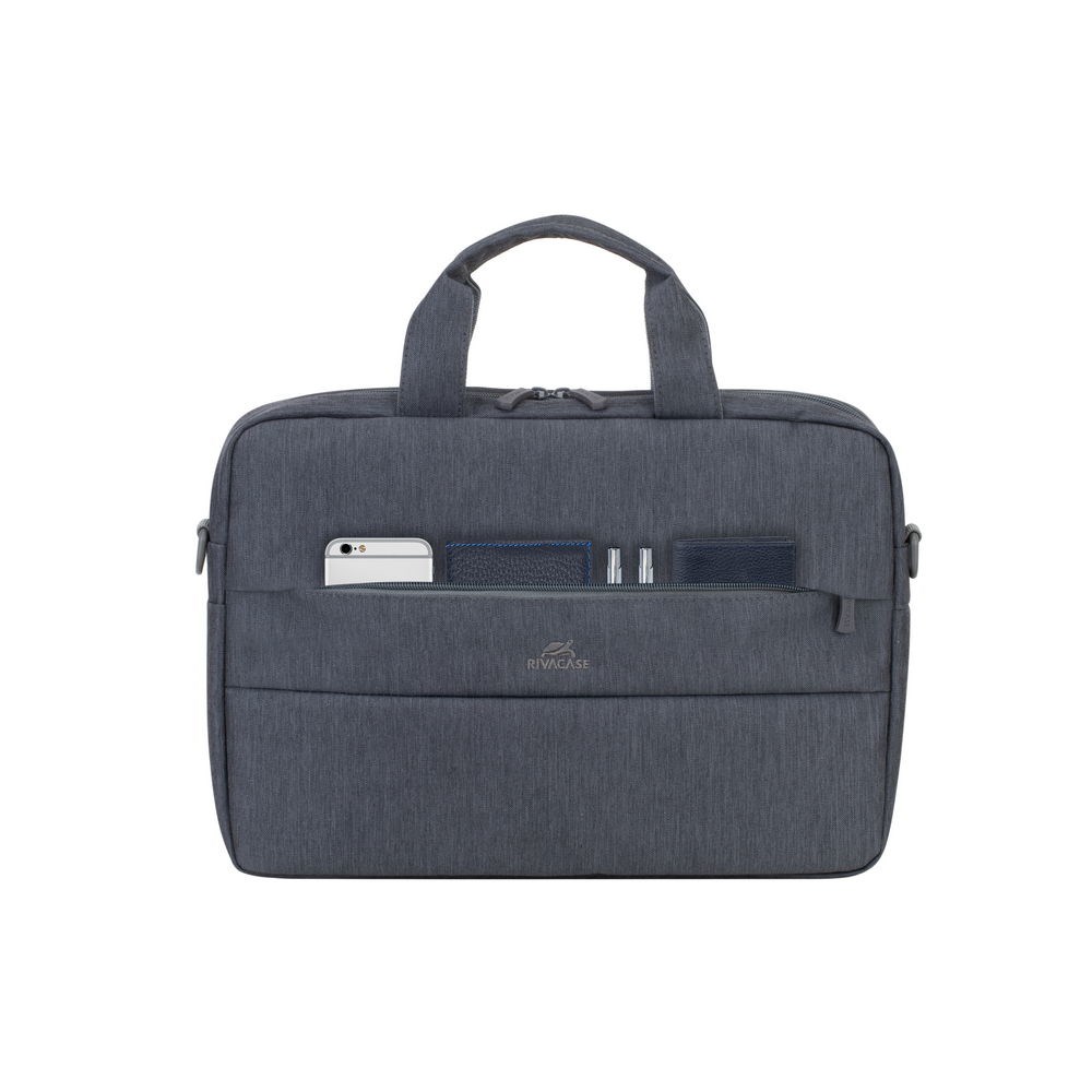 Rivacase 7522 35.6 cm (14") Briefcase Grey