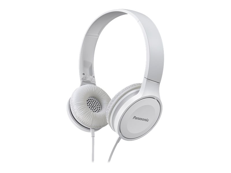 Panasonic, RP-HF100E-A, Wired, On-Ear, White