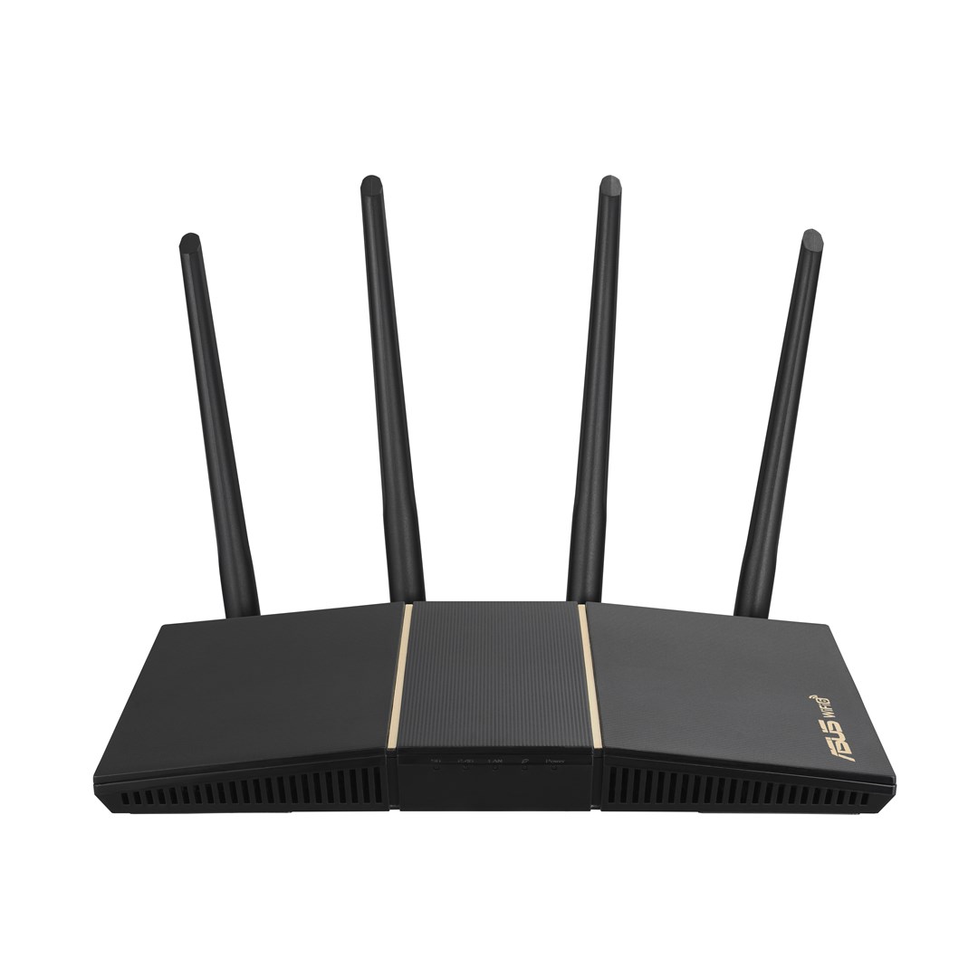 ASUS Ruuter, Mesh, Wi-Fi 5, Wi-Fi 6, IEEE 802.11a/b/g, IEEE 802.11n, 1 WAN, 4x10/100/1000M, antennide arv 4, RT-AX57