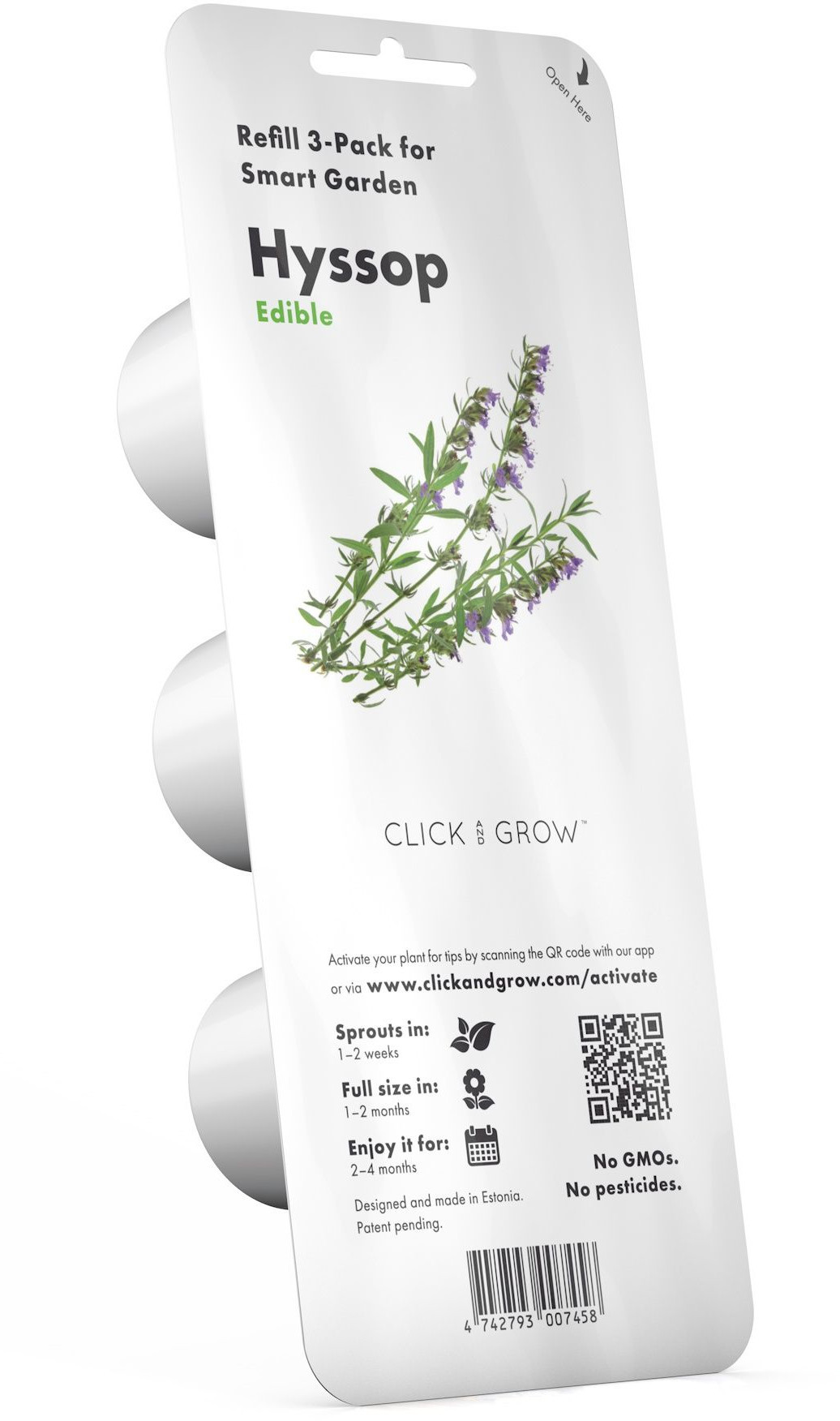 Click & Grow  Smart Garden refill Iisop 3tk