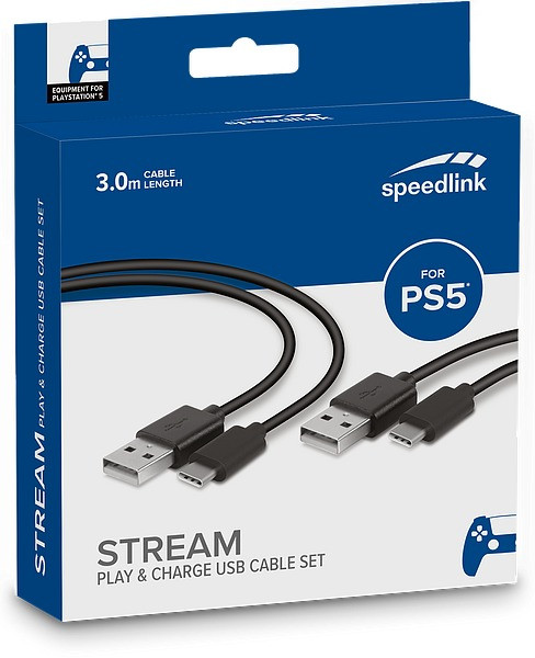 Speedlink kaabel Stream PS5 (SL-460100-BK)