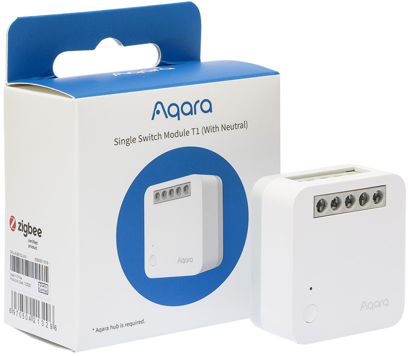 Aqara  moodul Single Switch Module T1 (with neutral)