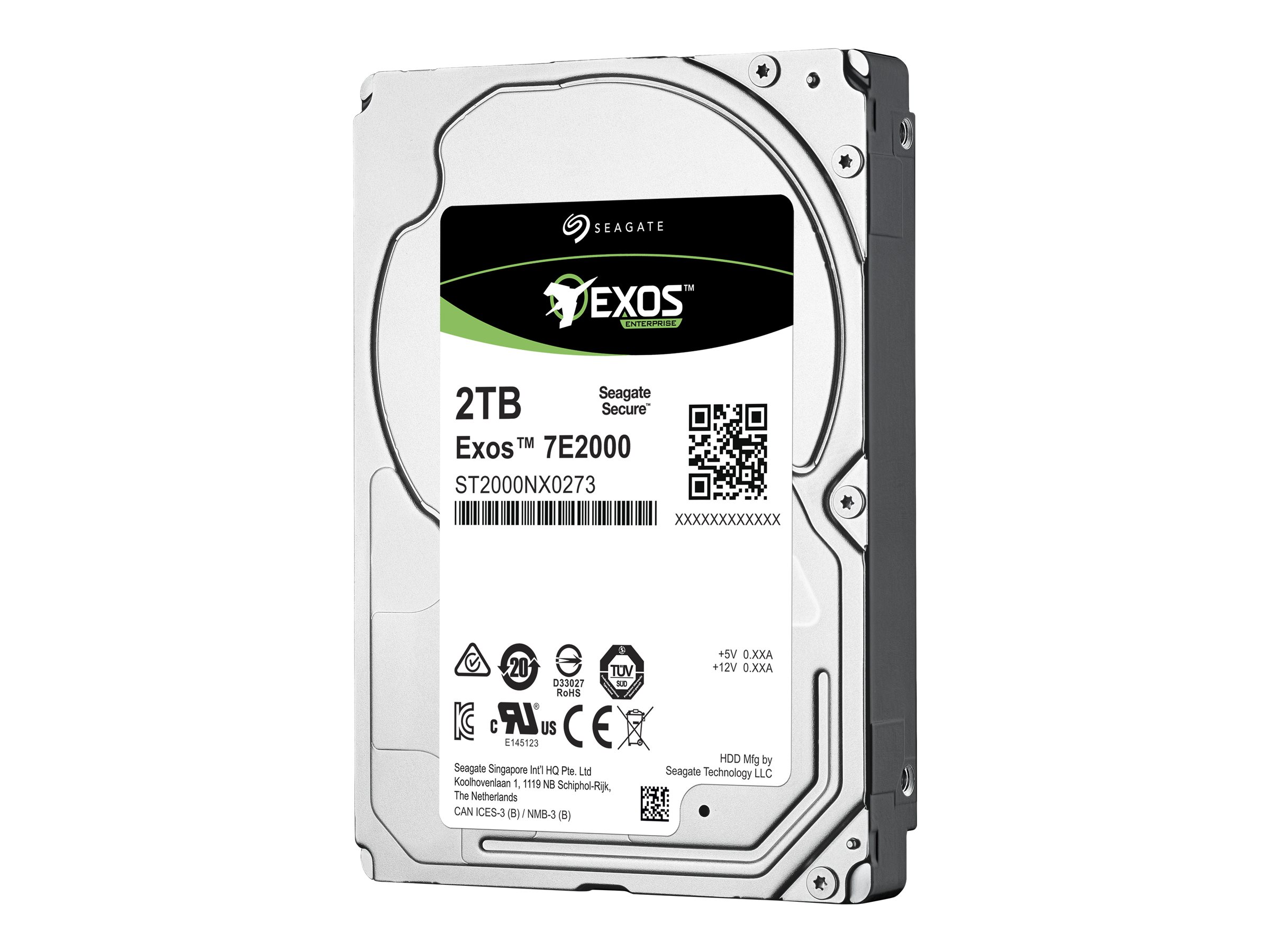 SEAGATE EXOS 7E2000 Ent.Cap. 2.5 2TB HDD