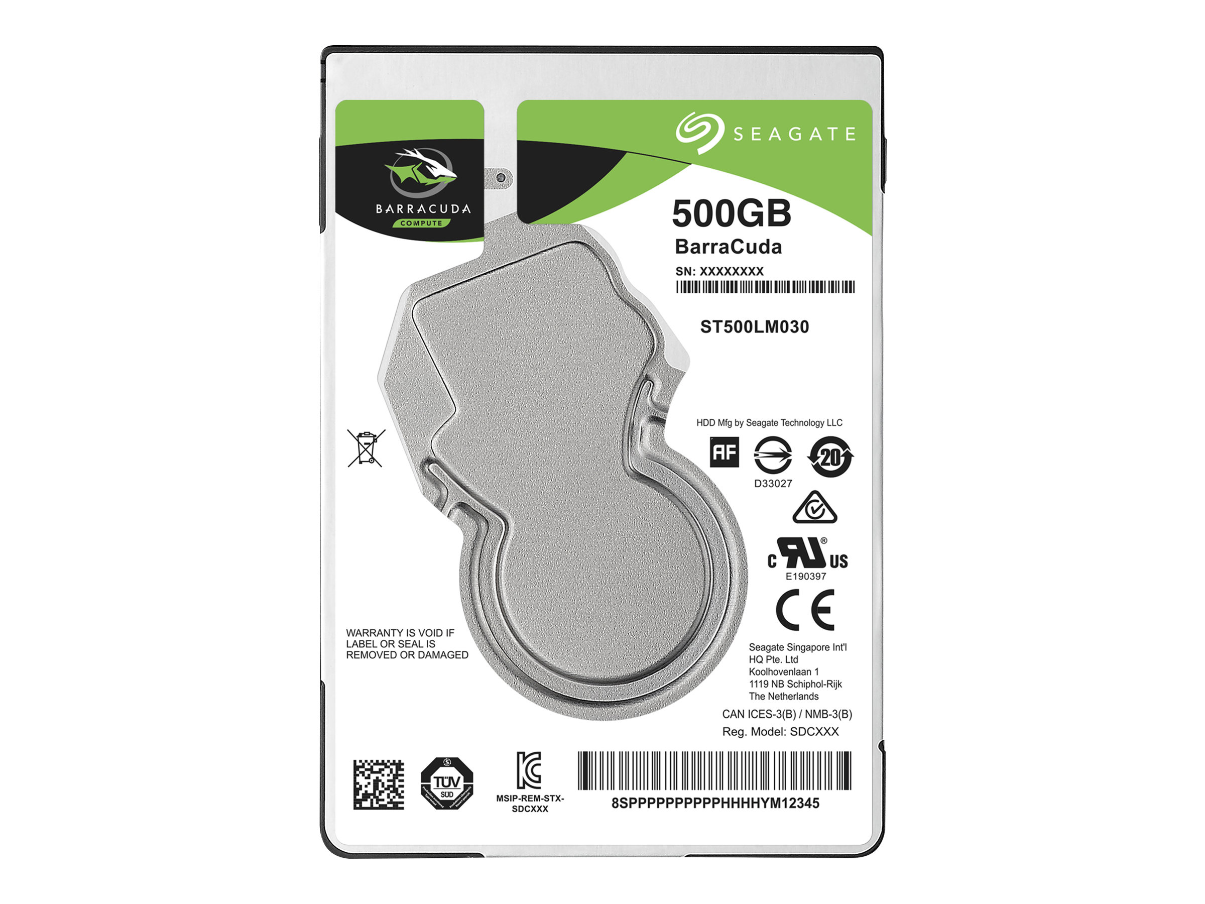 SEAGATE Barracuda 500GB HDD SATA 2.5inch