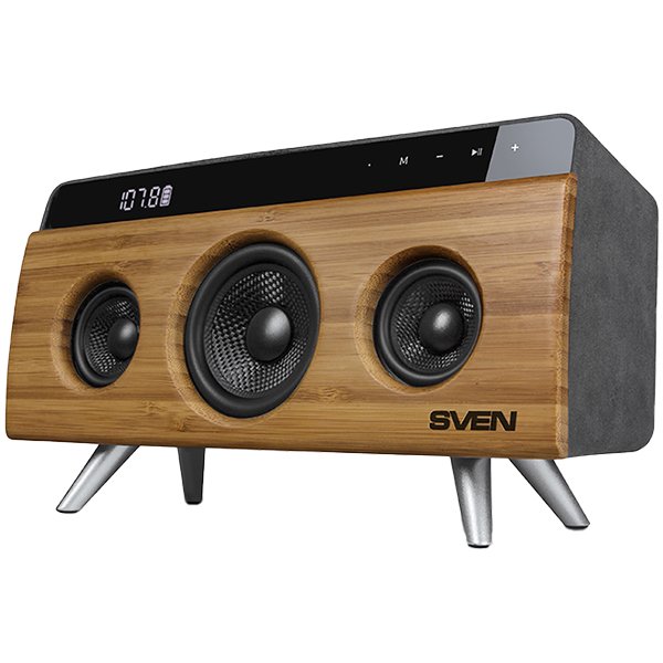 SVEN  HA-930 30W; LED display; Wired connection possibility; USB support; FM radio; Bluetooth