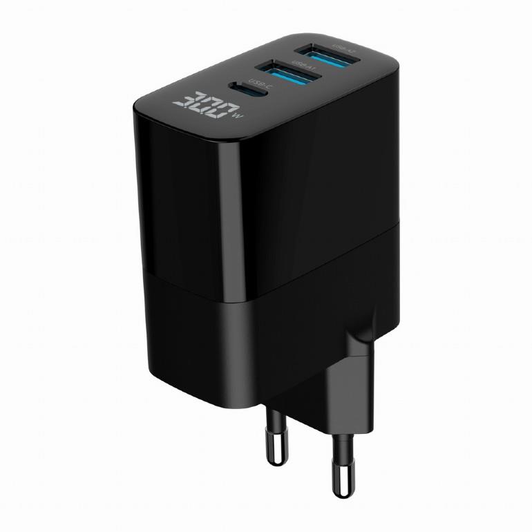 GEMBIRD 3-port 30W GaN USB fast charger