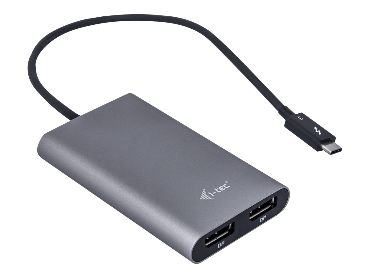 i-tec TB3DUAL4KDP USB-graafikaadapter 5120 x 2880 pikslit Hall