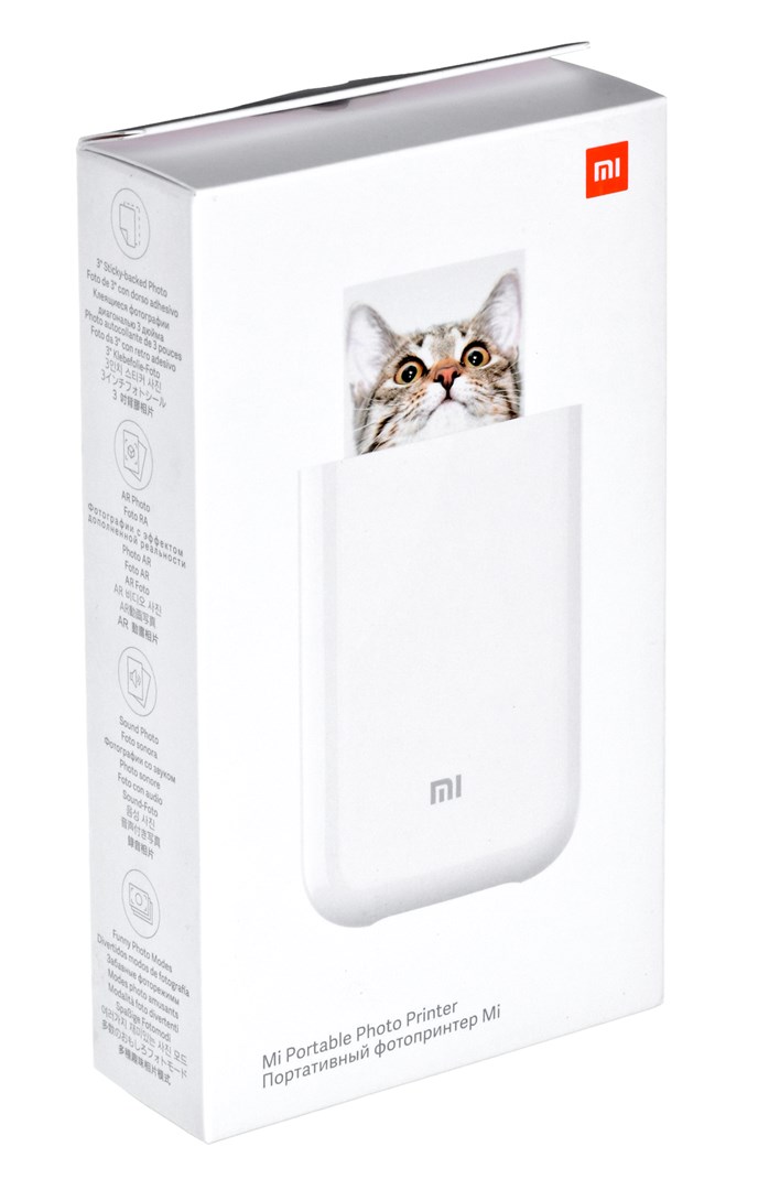 Xiaomi Mi Portable Photo Printer, Colour, ZINK Zero-Ink, Photo Printer, White