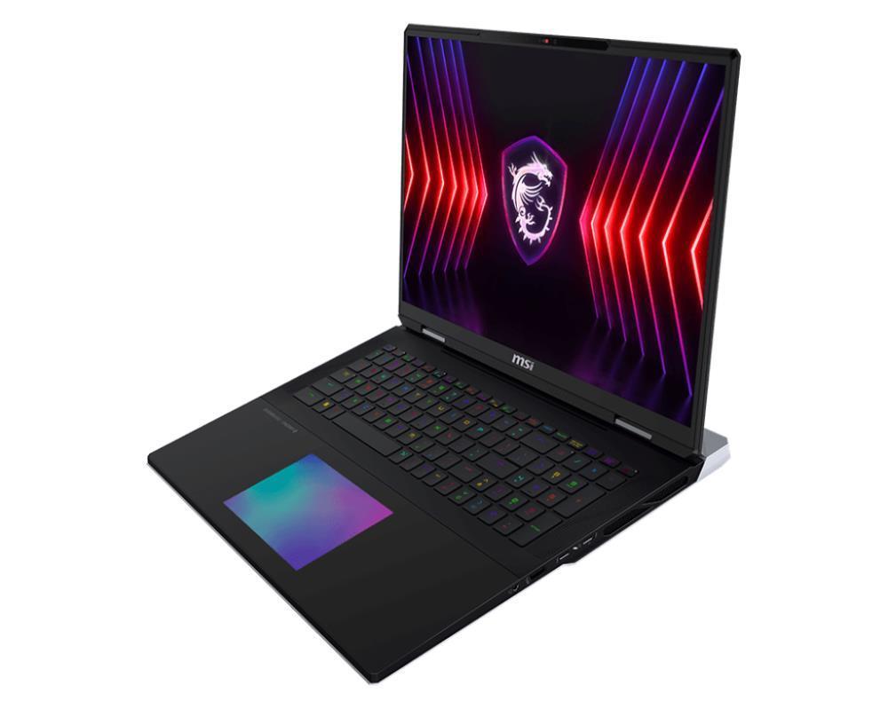 MSI Notebook, Titan 18HX A14VIG, CPU  Core i9, i9-14900HX, 2200 MHz, 18", 3840x2400, RAM 64GB, DDR5, 5600 MHz, SSD 2TB, NVIDIA GeForce RTX 4090, 16GB, ENG, Card Reader SD, Windows 11 Pro, Black, 3.6 kg, TITAN18HXA14VIG-043NL