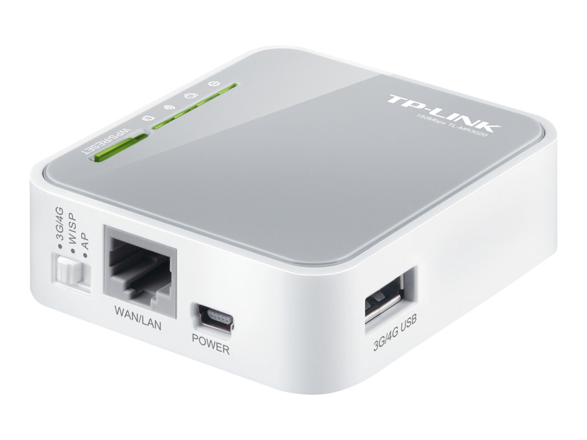 TP-LINK WRL 3G/4G ROUTER 150MBPS/PORTABLE TL-MR3020