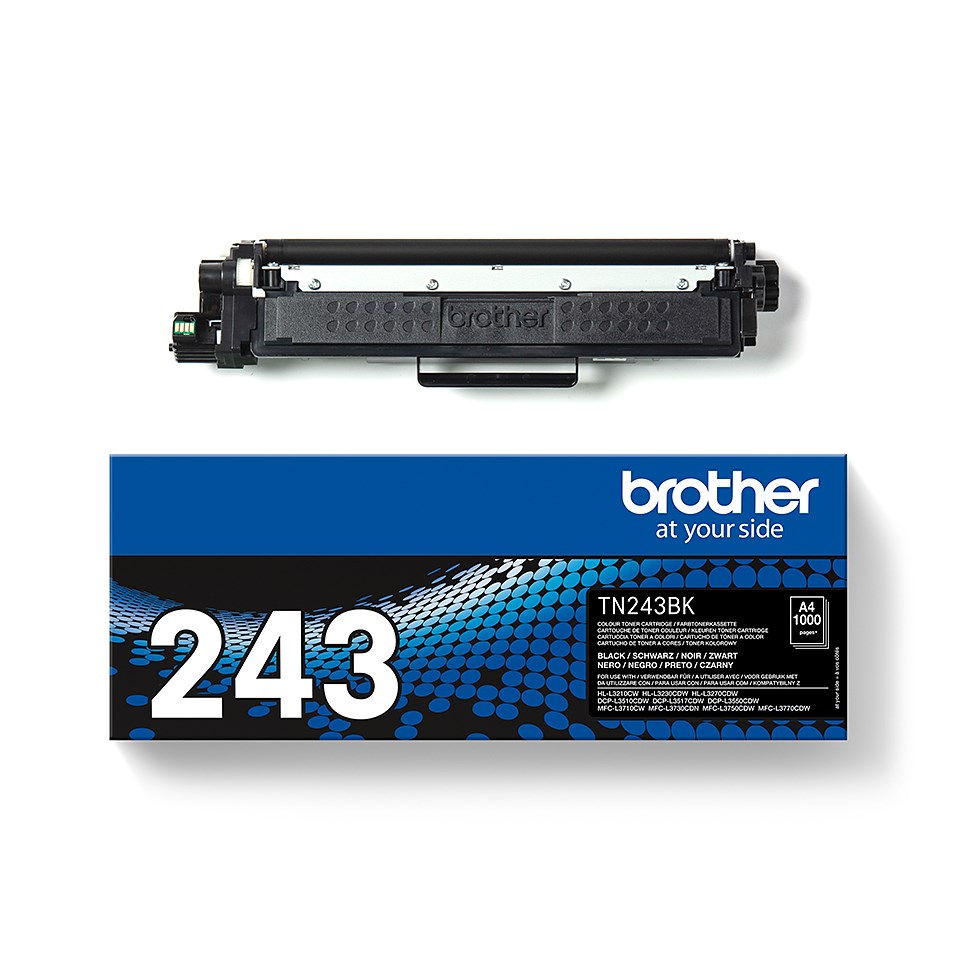 Brother TN-243BK toonerikassett 1 tk Originaal Must