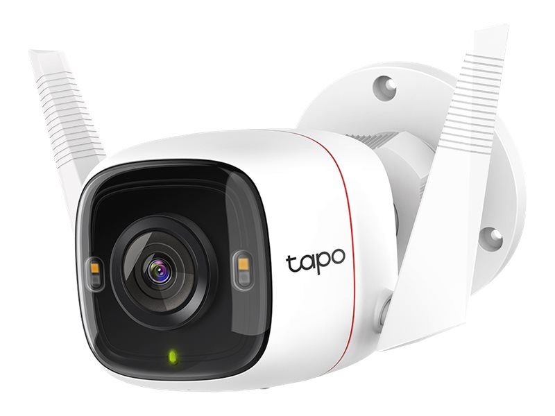 TP-LINKTP-Link Tapo C320WS Outdoor Security Wi-Fi Camera, Outdoor Security Wi-Fi Camera, C320WS, Bullet, 4 MP, 3.89 mm, IP66, H.264, MicroSD