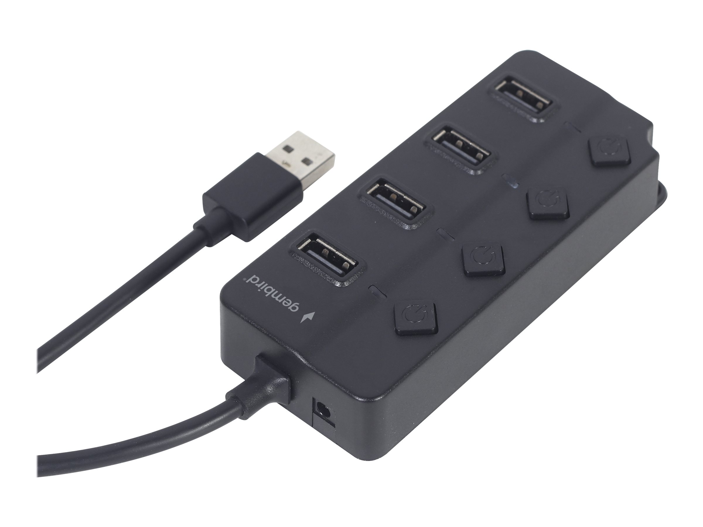 GEMBIRD USB 2.0 powered 4-port hub