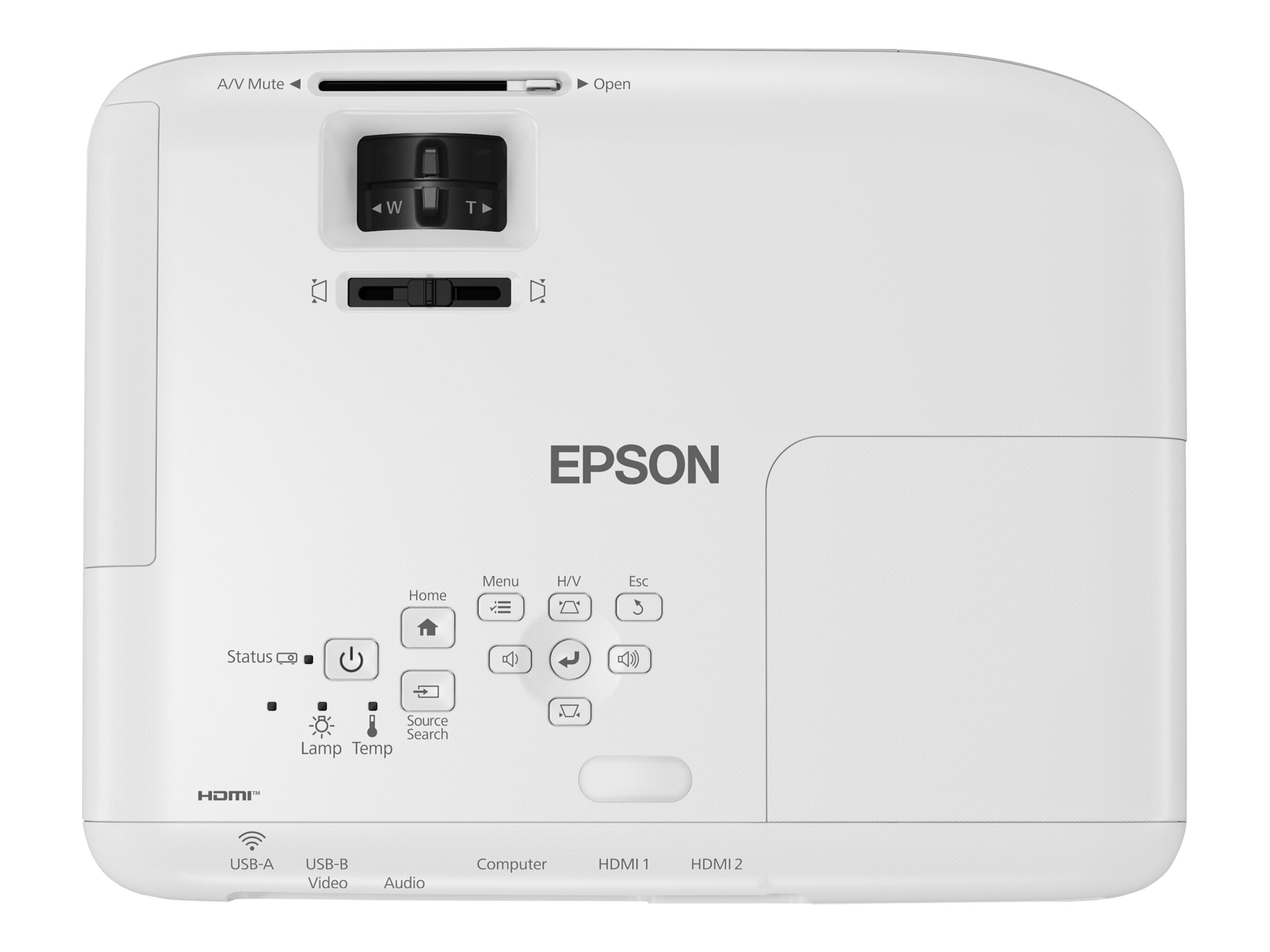 Epson, EB-FH06, Full HD (1920x1080), 3500 ANSI lumens, White, Lamp warranty 12 month(s)