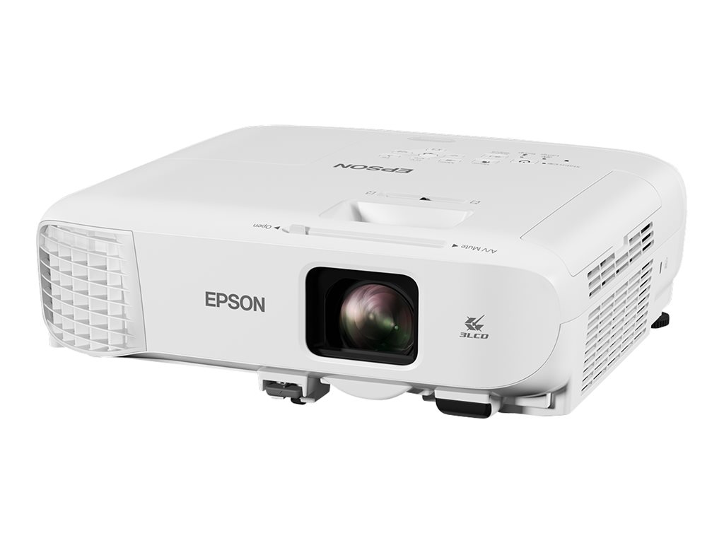 Epson, EB-982W, WXGA (1280x800), 4200 ANSI lumens, White, Lamp warranty 12 month(s)