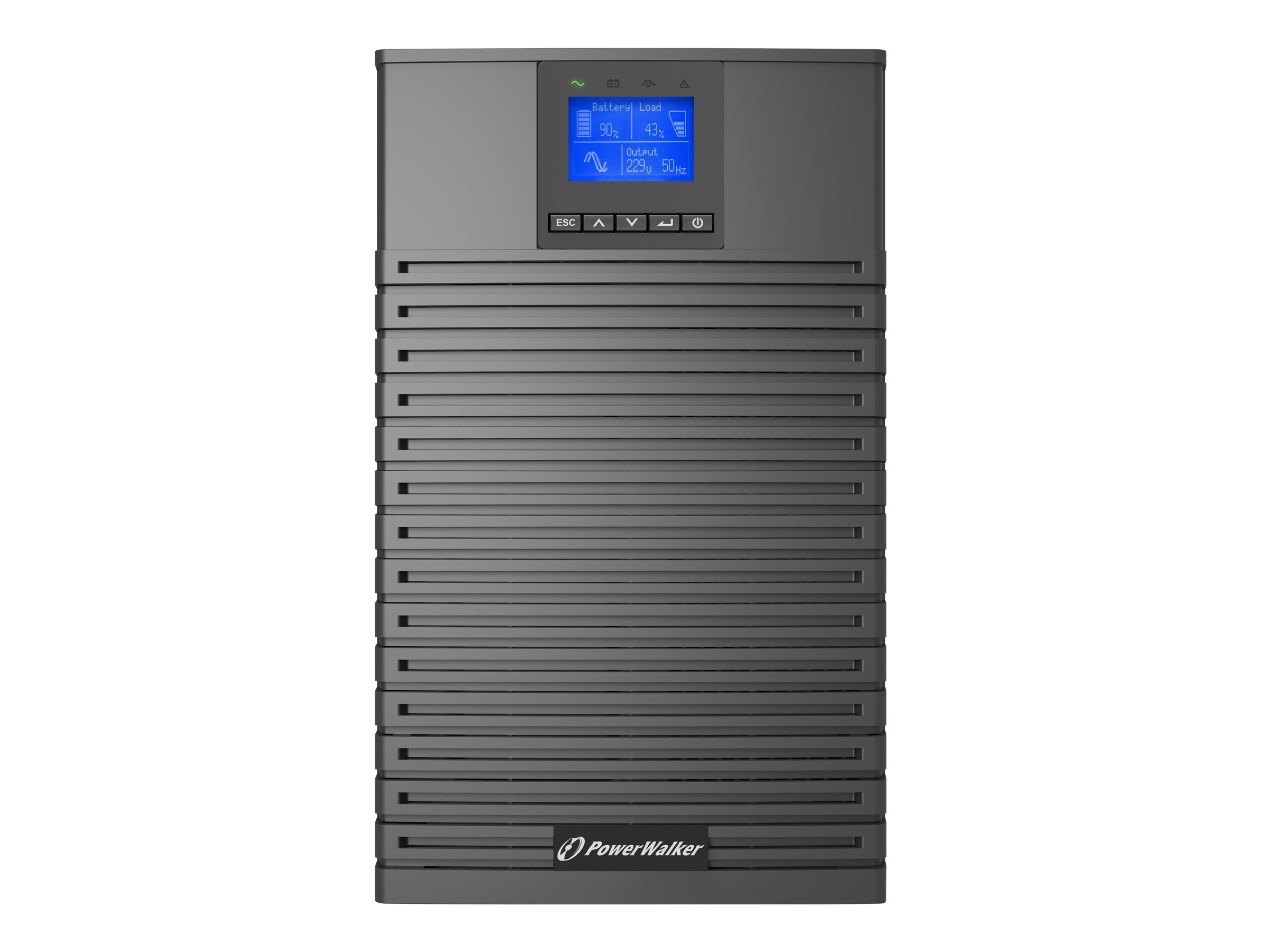 PowerWalker VFI 3000 ICT IoT Double-conversion (Online) 3 kVA 3000 W 9 AC outlet(s)