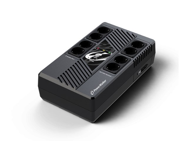 PowerWalker VI 1000 MS FR Line-Interactive 1000 VA 600 W 8 AC outlet(s)