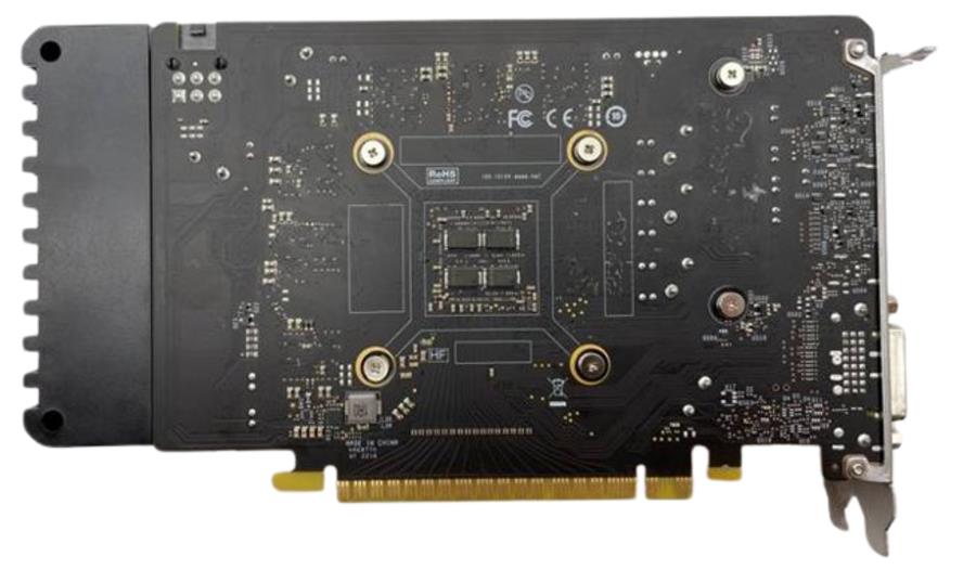 BIOSTAR Graphics Card, NVIDIA GeForce GTX 1650, 4 GB, GDDR6, 128 bit, PCIE 4.0 16x, GPU 1410 MHz, Dual Slot Fansink, 1xDVI-D, 1xHDMI, 1xDisplayPort, VN1656XF41