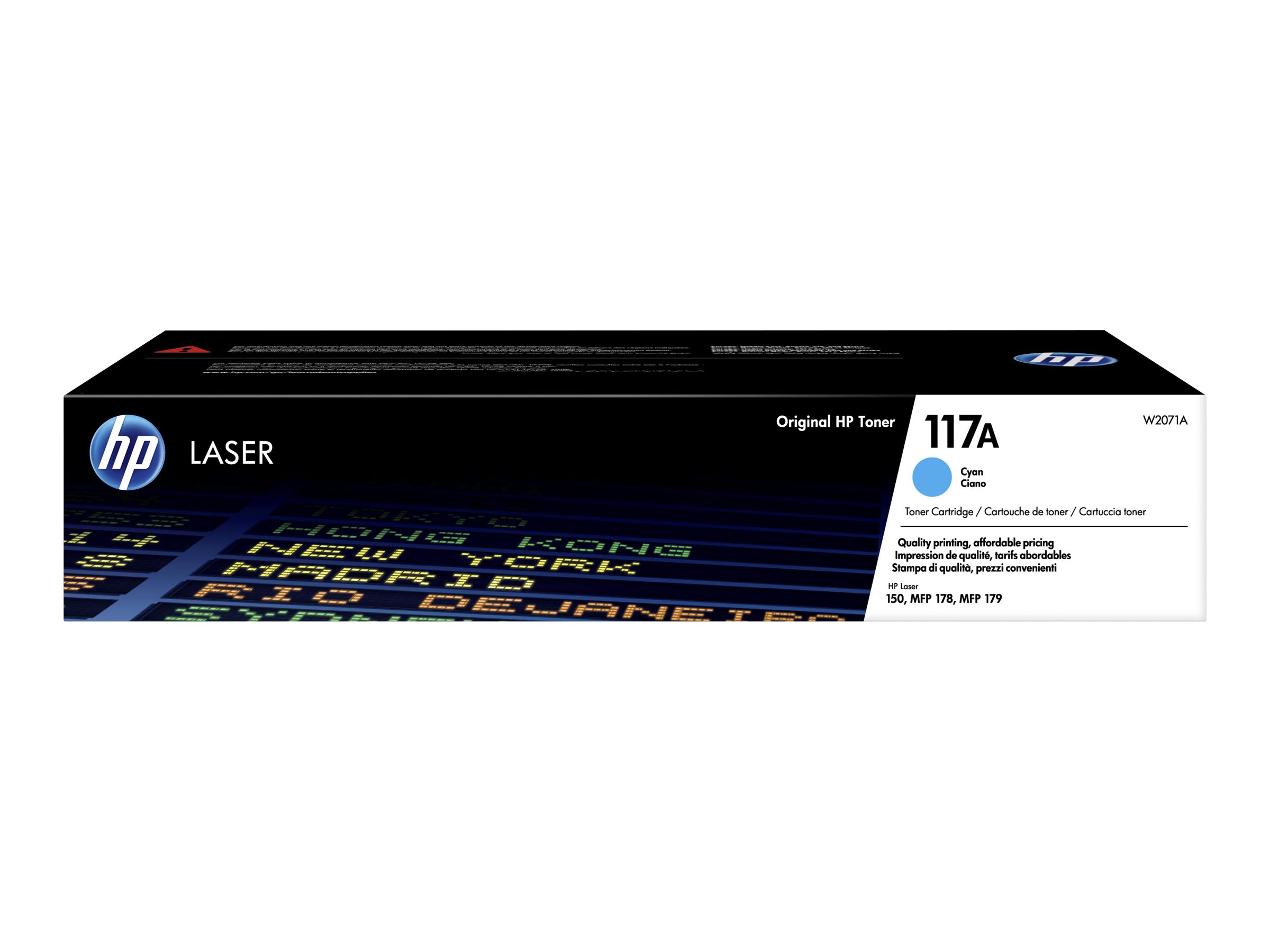 HP 117A Cyan Laser Toner Cartridge