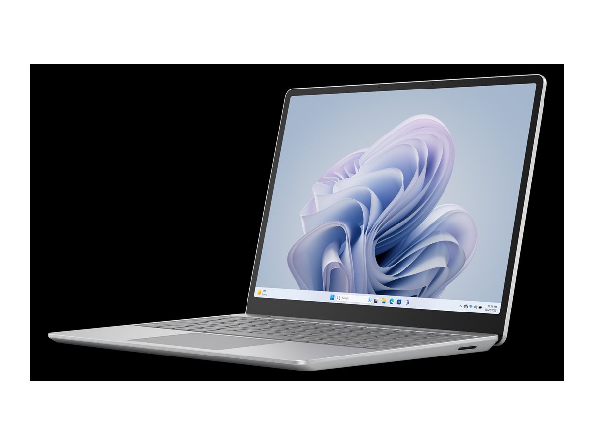 Microsoft, Surface Laptop Go3, Platinum, 12.4 ", Touchscreen, 1536 x 1024 pixels, Intel Core i5, i5−1235U, 16 GB, LPDDR5, SSD 256 GB, Intel Iris Xe Graphics, Windows 11 Home, 802.11ax, Bluetooth version 5.1, Keyboard language English, Warranty 12 month(s)