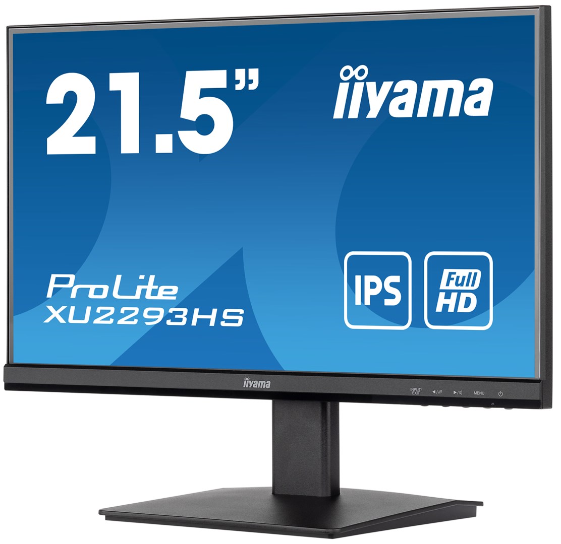 21, 5" ETE IPS-panel, 1920x1080, 250cd/m², Speakers, HDMI, DisplayPort, 3ms