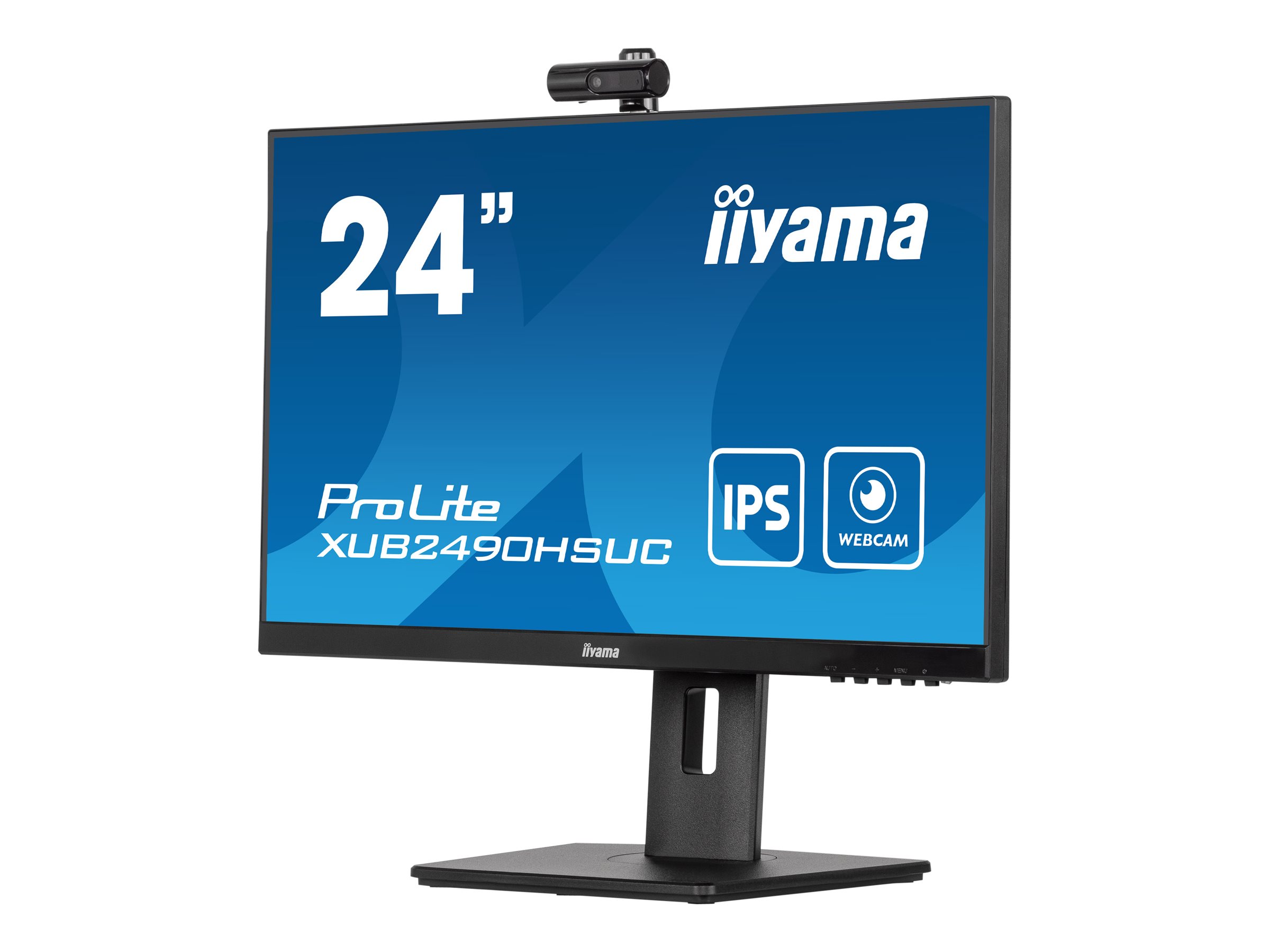 iiyama ProLite PC lamekuvar 60,5 cm (23.8") 1920 x 1080 pikslit Full HD LED Must